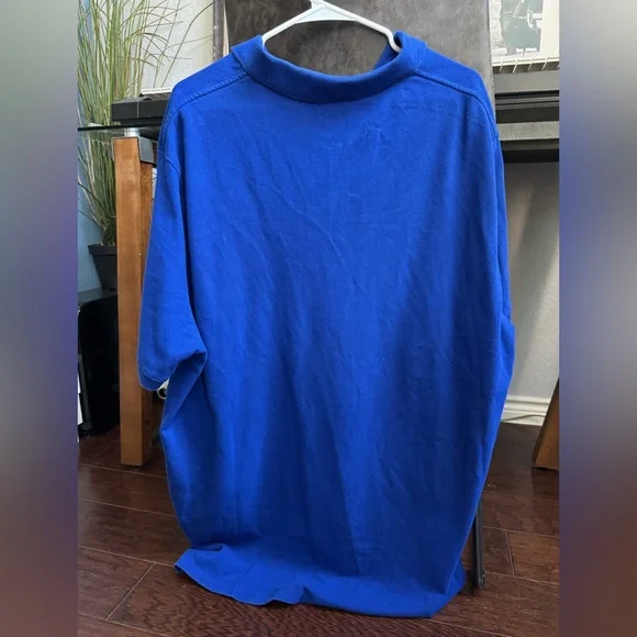 Nice Preloved Ralph Lauren Blue Label Men's Classic Blue Polo Shirt - Picture 3 of 5